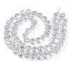 Electroplate Glass Beads Strand EGLA-S188-22-B03-3