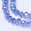 Electroplate Glass Beads Strands LS-EGLA-A034-T1mm-A17-3