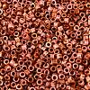 Opaque Picasso Cylinder Glass Beads SEED-Q039-06A-04-3