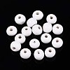 Spray Painted Round Natural Schima Wood Beads WOOD-T032-6mm-30-1
