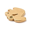 304 Stainless Steel Charms STAS-G287-03G-3