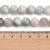 Natural Aquamarine Beads Strands GG-CBA1CAF-A02-10mm-4