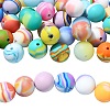 Round Silicone Focal Beads SIL-CJC0001-11A-3
