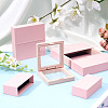 3 Bags 3 Styles Square Transparent PE Thin Film Suspension Jewelry Display Box CON-TA0001-38C-6