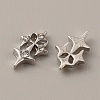 Star Zinc Alloy Rhinestone Cabochons FIND-WH0150-81P-2