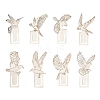 3 Sets 201 Stainless Steel Bookmarks STAS-DR0001-09B-1