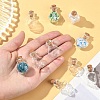 10Pcs 5 Styles Clear Glass Bottle for Bead Containers AJEW-YW0001-47-4