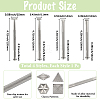 4Pcs 4 Styles DIY Alloy Leather Carving Embossing Tool FIND-BBC0004-28-2