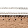 Eco-Friendly Dyed Glass Pearl Round Beads Strands HY-A002-3mm-RB001-6