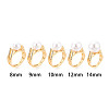 Cat Head Shape Brass Micro Pave Clear Cubic Zirconia Cup Peg Ring Settings KK-T076-13G-4