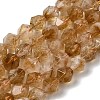 Heated Natural Citrine Beads Strands G-Z119-A37-02-3