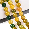 Dyed Natural Agate Beads Strands G-Q606-45A-03-1