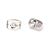 Rack Plating Brass Friction Ear Nuts KK-F829-07P-2