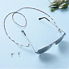 Glass Seed Beads Glasses Neck Cord X-AJEW-EH00025-4