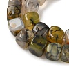 Natural Dragon Veins Agate Beads Strands G-G177-E11-05-3