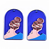 Transparent Acrylic Pendants KY-T022-03-2
