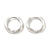 Brass Hoop Earrings EJEW-L211-08G-P-1