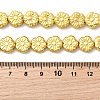 Electroplate Glass Beads Strands EGLA-F166-10-5