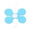 3m Clover Paper Pull Flowers AJEW-WH0022-11R-1