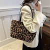 Imitation Leather Leopard Printed Shoulder Bags for Shopping PW-WG54E87-03-2