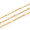 Brass Column Link Chains CHC-T018-54G-1