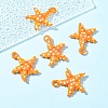 5Pcs Handmade Lampwork Pendants LAMP-YW0001-67A-1