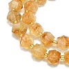 Natural Citrine Beads Strand G-I376-A46-01-3