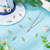 10Pcs Brass Pendants KK-HY0004-09-4