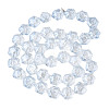 Electroplate Glass Beads Strands EGLA-N008-018-C01-2