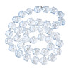 Electroplate Glass Beads Strands EGLA-N008-018-C01-2
