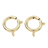 Brass Spring Ring Clasps KK-CBA1AE8-05F-G-1