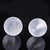 Autumn Theme Electroplate Transparent Glass Beads EGLA-S178-01-01I-2