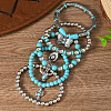 Alloy Charm Bracelets FS-WG7CD54-01-2