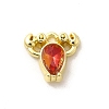 Alloy Rhinestone Pendants PALLOY-D330-02G-02A-1