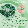1070pcs 6 Style Imitation Pearl Acrylic Beads OACR-PH0004-19-4