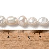 Natural Baroque Pearl Keshi Pearl Beads Strands PEAR-K004-33-10