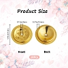 Aluminum Floating Wick Holder AJEW-WH0329-94G-2