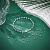 60Pcs Brass Crimp Beads KK-UN0005-27-4