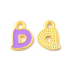 Alloy Enamel Pendants ENAM-P247-01MG-D-1