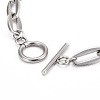 304 Stainless Steel Link Chain Necklaces & Bracelets Sets SJEW-JS01192-9