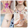 30Pcs 15 Colors Alloy Enamel Connector Charms ENAM-YW0005-79-5