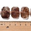 Natural Hematoid Quartz/Ferruginous Quartz Beads Strands G-H078-B10-01-5