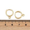 Brass Hoop Earring Findings KK-P310-26B-G-3