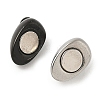304 Stainless Steel Two Tone Magnetic Clasps STAS-Z147-03EB-02-2