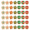 42Pcs 7 Styles Alloy Enamel European Beads ENAM-GO0001-17-1
