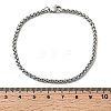 Tarnish Resistant 304 Stainless Steel Wheat Chain Bracelets LS-BJEW-M187-12-G-3