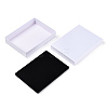 Rhombus Textured Cardboard Jewelry Boxes LS-CBOX-T006-01F-4