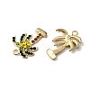 Alloy Rhinestone Pendants LS-FIND-I051-03G-2