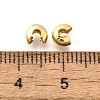 304 Stainless Steel Crimp Beads Covers X-STAS-P239-34G-04-3