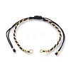 Adjustable Nylon Braided Cord Bracelet Making AJEW-JB00891-01-1